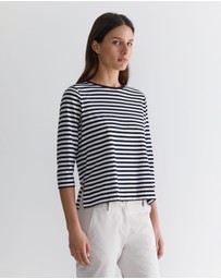 Sportscraft - Cotton Crew 3/4 Sleeve T-Shirt
