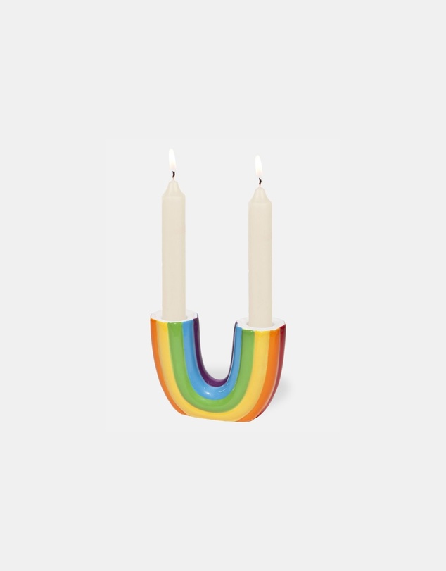 DOIY - Rainbow Candle Holder
