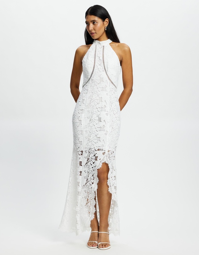 Romance by Honey and Beau - Brittany High Neck Maxi