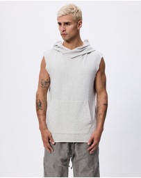 Surrounded By Ghosts - The Anandite French Terry Sleeveless Hoodie