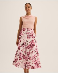Review - Edie Floral Midi Skirt