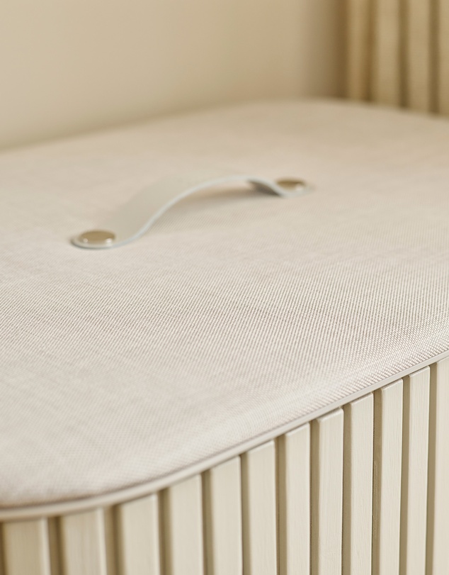Joseph Joseph - Tota Trio Luxe 90L Easy-empty Bamboo Laundry Basket (Ecru)