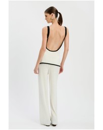 Bardot - Beatriz High Rise Knit Pant