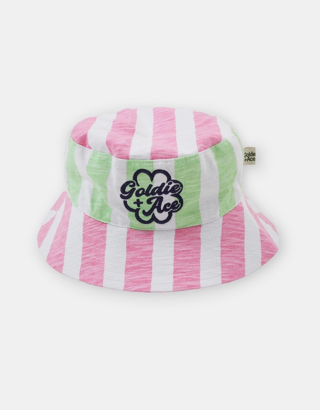 Goldie + Ace - Stripe Bucket Hat - Babies-Kids