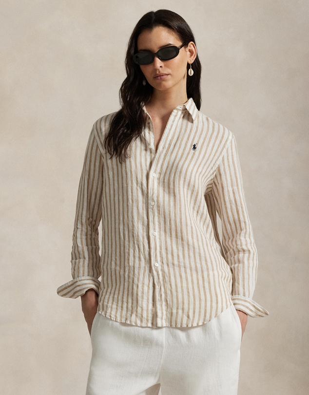 Polo Ralph Lauren - Classic Fit Striped Linen Shirt