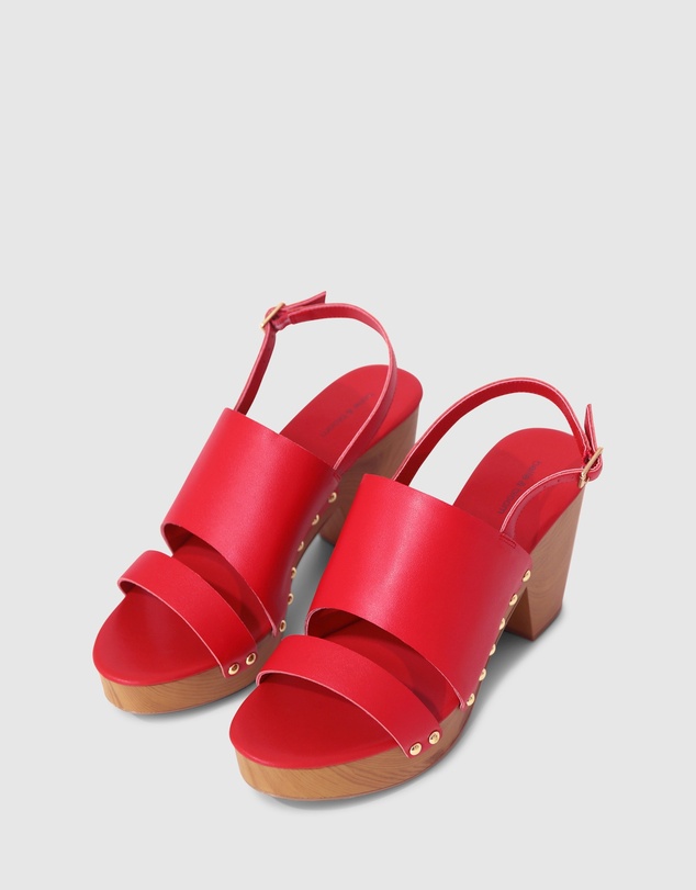 Belle & Bloom - Fire On Fire Clog Shoe