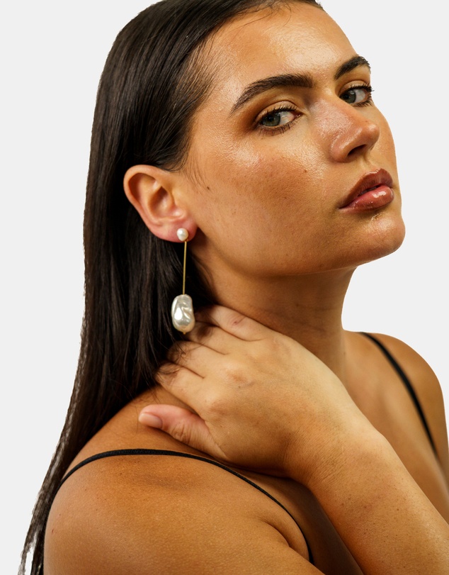 Sonne Jewellery - Lily Pearl Earrings