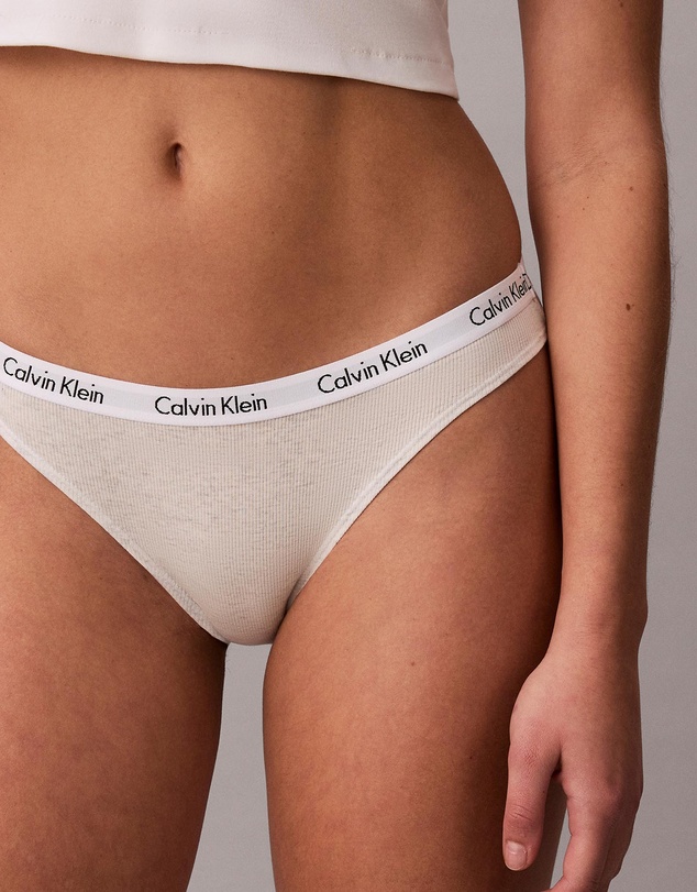 Calvin Klein - 3-Pack Cotton Rib Bikini Briefs