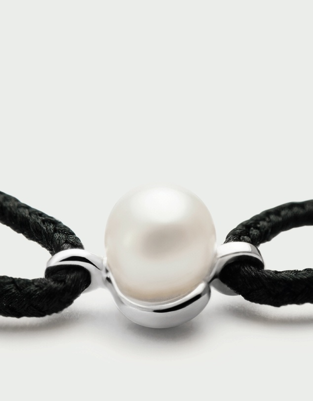 PDPAOLA - Pearl Orion Cord Silver Bracelet