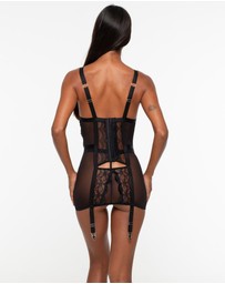 One Empire - Alba Black Bodysuit