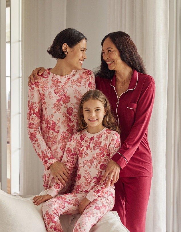 Papinelle - Madelyn Organic Cotton Knit Full Length PJ