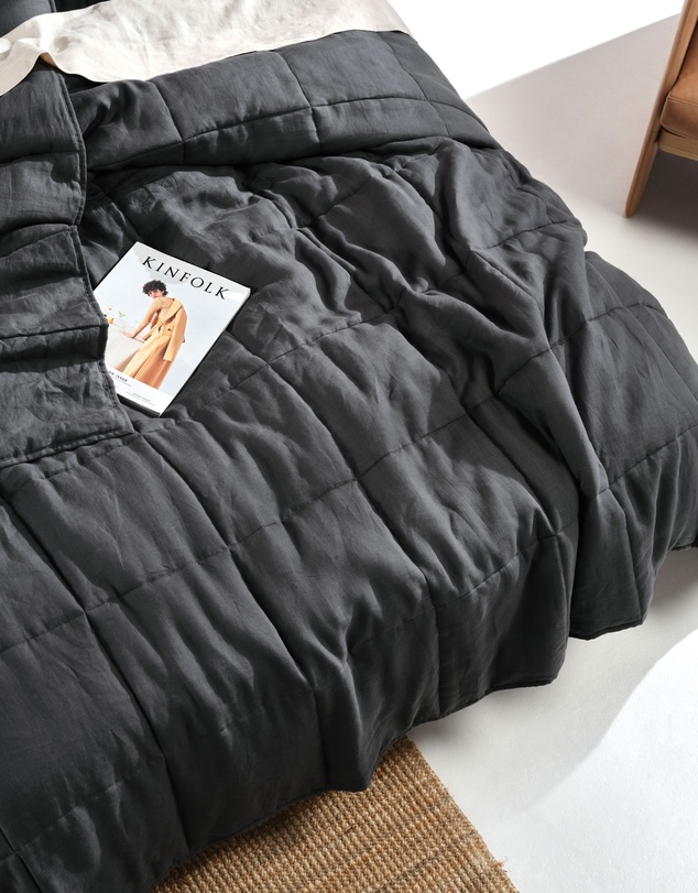 Linen House - Nimes Pure Linen Coverlet