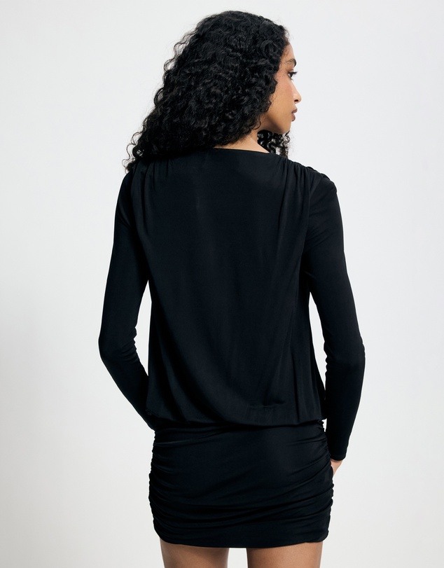 Lover - Juniper Wrap Front Jersey Dress