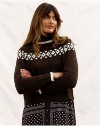 Binny - Dinner Plain With 'Aunt Jane Jumper