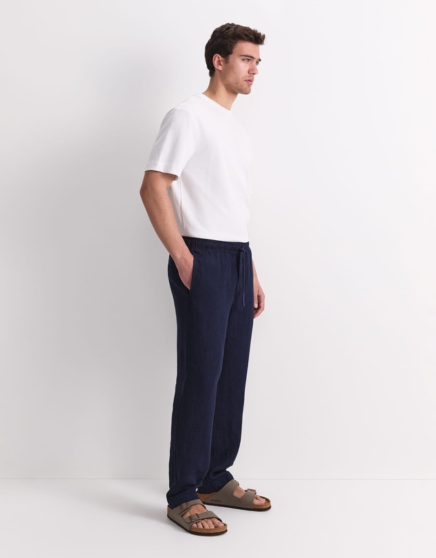 Sportscraft - Caffery Yarn Dyed Linen Pant