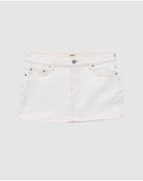 Cotton On - Micro Low Denim Skirt