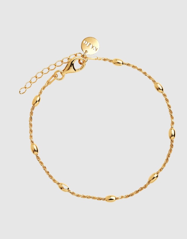 Najo - Cassiopeia Yellow Gold Bracelet (18.5cm+ext)