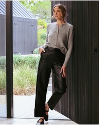 IDA+S - Corin Lambskin Panelled Pants