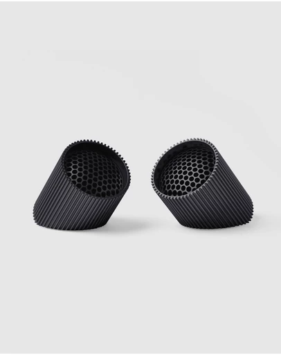 Lexon - Lexon Ray Set Of Magnetic Bluetooth Speakers - Black