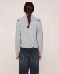 Marle - Oscar Wool-Cashmere Zip Up Cardigan