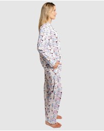 Sant And Abel - Women's Drawbertson Longhorns Long PJ Set