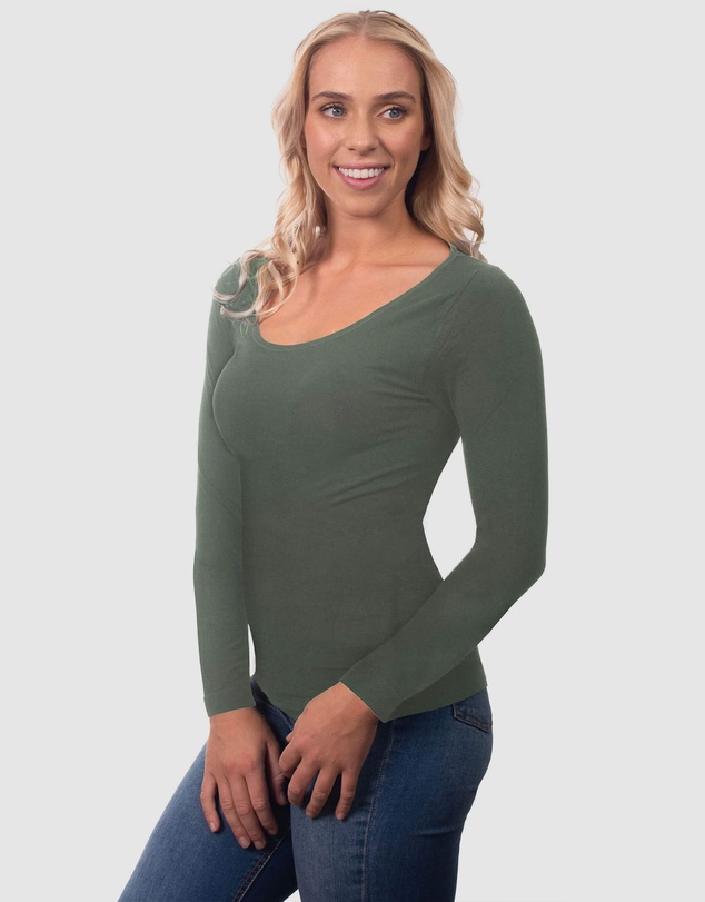 B Free Intimate Apparel - Bamboo Long Sleeve Top