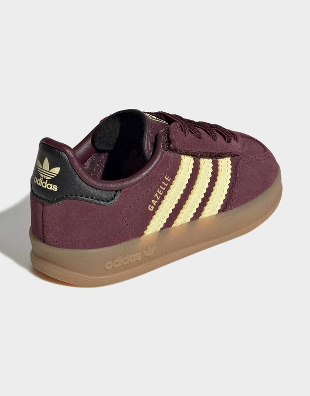 adidas Originals - GAZELLE INDOOR COMFORT CLOSURE ELASTIC LACE SHOES Infants
