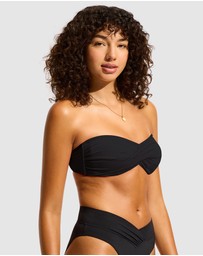 Seafolly - Twist Bandeau Bikini Top