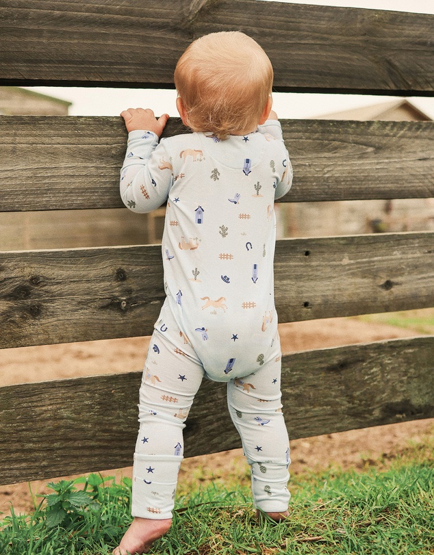 Kynd Baby - Essential Onesie in Country Blue