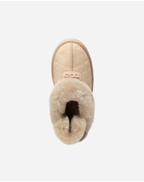 Ozwear Connection Uggs - Ugg Coquette Matelassé Logo Platform Slipper (Detachable Feature)