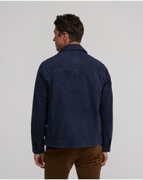 Oxford - Suede Trucker Jacket