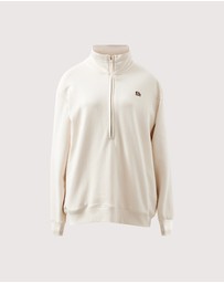Ceres Life - Lonny Oversized Half Zip Sweat