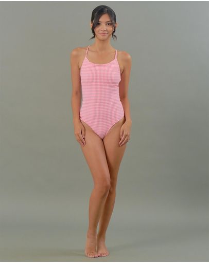 Pink Tourmaline Gingham