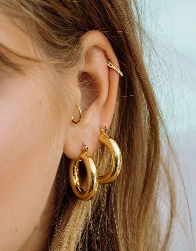 Luv Aj - Baby Amalfi Tube Hoops