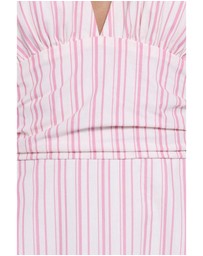 Petal & Pup - Marie Halterneck Maxi Dress - Pink Stripe