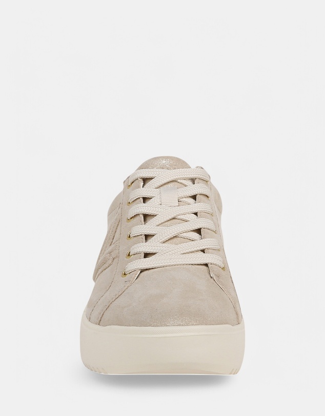 Vionic - Kearny Lace-Up Casual Sneaker - Soft Gold