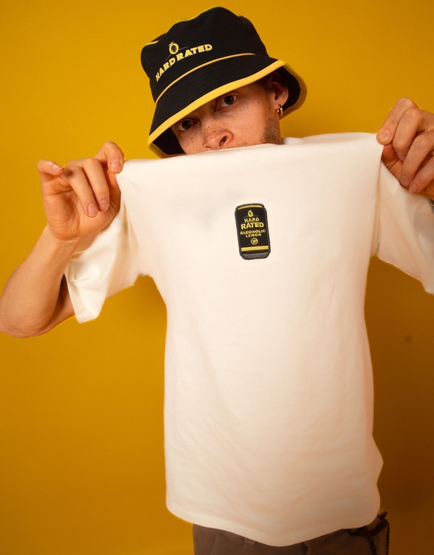 Hard Rated - Hard Rated Can Woven Tee Cream