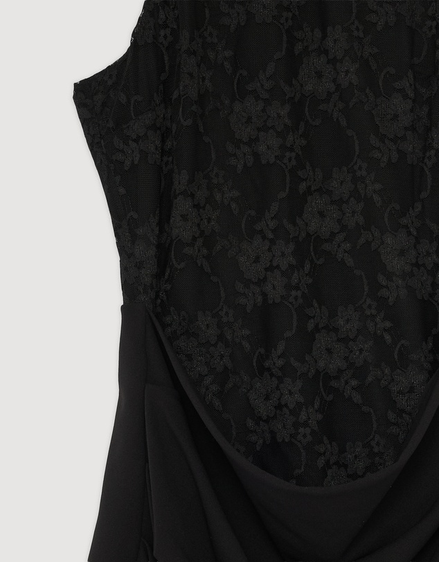 Revibe - Repaired CHANCERY Chappel Lace Mini Dress - AU 10