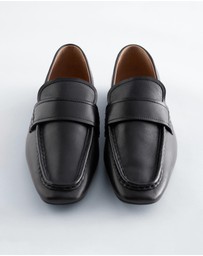 & Other Stories - Square-Toe Leather Loafers