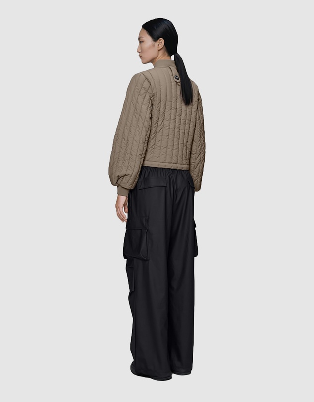 RAINS - Banja Liner Bomber W Jacket Cinder