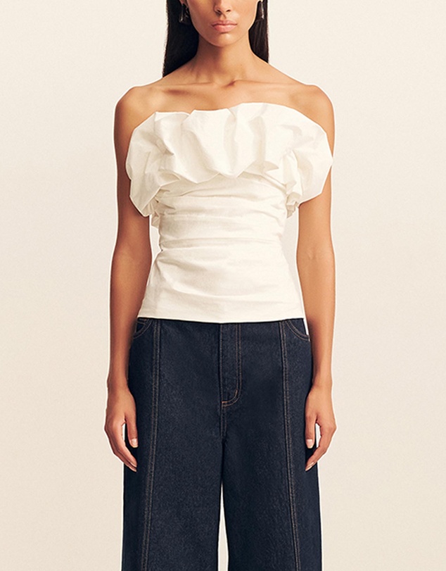 Shona Joy - Campbell Strapless Bubble Top