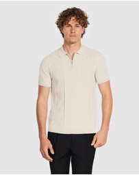 Tarocash - Stilone Zip Knit Polo