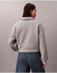 Calvin Klein Jeans - Relaxed CK Polo Sweatshirt