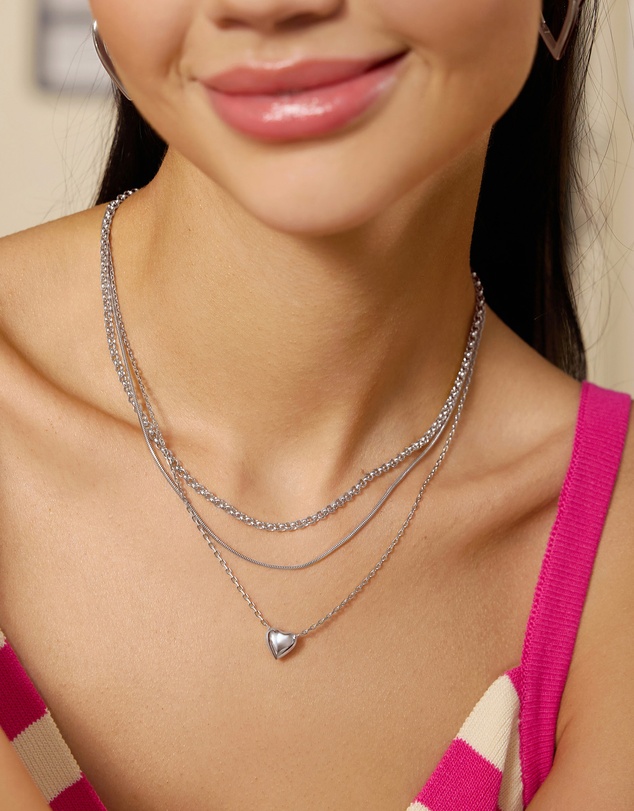 Ania Haie - Silver Sweetheart Necklace