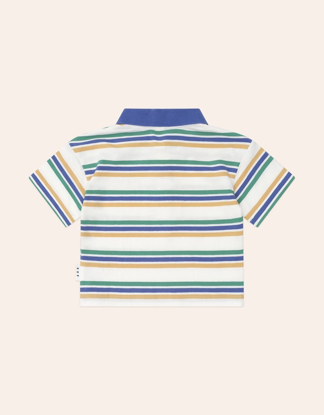Huxbaby - Collegiate Hux Stripe Polo - Babies-Kids