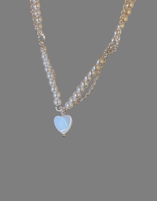 KAJA Clothing - Love Pearl Vintage Necklace-Pearl Necklace