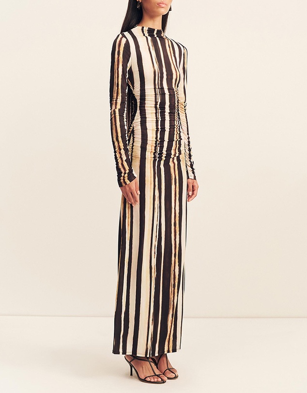 Shona Joy - Olene Long Sleeve Maxi Dress