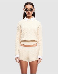 Lioness - Coastal Cable Knit Jumper