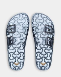 Roxy - Womens Kattie Glitter Slides