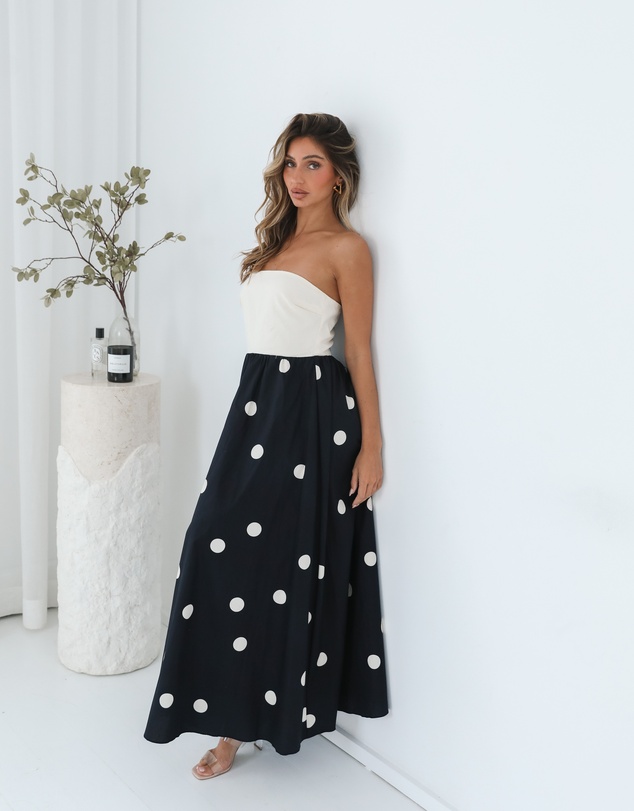 Esther & Co - Orivelle Dress - Multi Spot